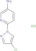 6-(4-Chloro-1H-pyrazol-1-yl)pyridin-3-amine hydrochloride