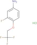 3-Fluoro-4-(2,2,2-trifluoroethoxy)aniline hydrochloride