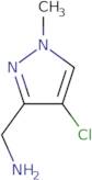 (4-Chloro-1-methylpyrazol-3-yl)methanamine hydrochloride