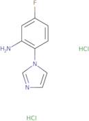 5-Fluoro-2-(1H-imidazol-1-yl)aniline dihydrochloride