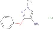 1-Methyl-3-phenoxy-1H-pyrazol-4-amine hydrochloride