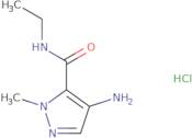 4-Amino-N-ethyl-1-methyl-1H-pyrazole-5-carboxamide hydrochloride