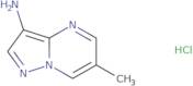 6-Methylpyrazolo[1,5-a]pyrimidin-3-amine hydrochloride