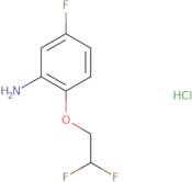 2-(2,2-Difluoroethoxy)-5-fluoroaniline hydrochloride