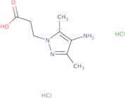 3-(4-Amino-3,5-dimethyl-1H-pyrazol-1-yl)propanoic acid