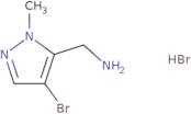 (4-Bromo-1-methyl-1H-pyrazol-5-yl)methanamine hydrobromide