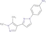 4-(1',5'-Dimethyl-1H,1'H-3,4'-bipyrazol-1-yl)aniline