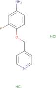 3-Fluoro-4-[(pyridin-4-yl)methoxy]aniline dihydrochloride