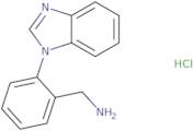 1-[2-(1H-Benzimidazol-1-yl)phenyl]methanamine hydrochloride