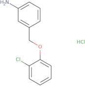 3-[(2-Chlorophenoxy)methyl]aniline hydrochloride