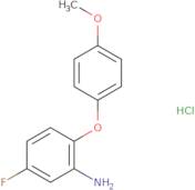 5-Fluoro-2-(4-methoxyphenoxy)aniline hydrochloride