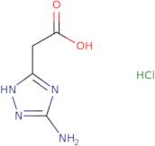 2-(3-Amino-1H-1,2,4-triazol-5-yl)acetic acid hydrochloride