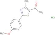 1-[2-(4-Methoxyphenyl)-4-methyl-1,3-thiazol-5-yl]ethanone