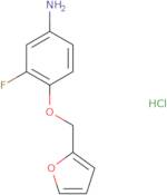 3-Fluoro-4-[(furan-2-yl)methoxy]aniline hydrochloride