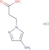 3-(4-Amino-1H-pyrazol-1-yl)propanoic acid hydrochloride