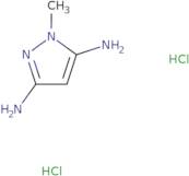 1-Methyl-1H-pyrazole-3,5-diamine dihydrochloride