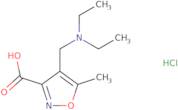 4-[(Diethylamino)methyl]-5-methylisoxazole-3-carboxylic acid hydrochloride