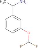 1-[3-(Difluoromethoxy)phenyl]ethan-1-amine