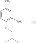 2-(2,2-Difluoroethoxy)-5-methylaniline hydrochloride
