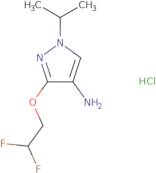 3-(2,2-Difluoroethoxy)-1-(propan-2-yl)-1H-pyrazol-4-amine hydrochloride