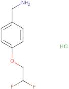 [4-(2,2-Difluoroethoxy)phenyl]methanamine hydrochloride