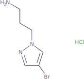 3-(4-Bromo-1H-pyrazol-1-yl)propan-1-amine hydrochloride