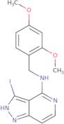 N-[(2,4-Dimethoxyphenyl)methyl]-3-iodo-1H-pyrazolo[4,3-c]pyridin-4-amine