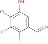 4-Chloro-2,3-difluoro-5-hydroxybenzaldehyde