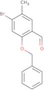 2-(Benzyloxy)-4-bromo-5-methylbenzaldehyde