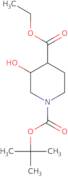 1-(tert-Butyl) 4-ethyl (3R,4R)-3-hydroxypiperidine-1,4-dicarboxylate