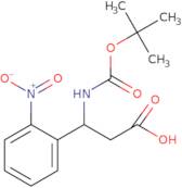 Boc-3-amino-3-(2-nitrophenyl)propionic acid