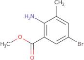 Methyl 2-amino-5-bromo-3-methylbenzoate