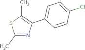 4-(4-Chlorophenyl)-2,5-dimethylthiazole