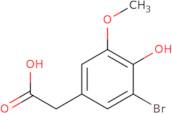 3-Bromo-4-hydroxy-5-methoxyphenylacetic acid