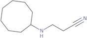 3-(Cyclooctylamino)propanenitrile