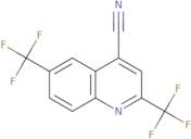 2,6-Bis(trifluoromethyl)quinoline-4-carbonitrile