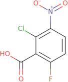 2-chloro-6-fluoro-3-nitrobenzoic acid