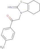 2-(2-Imino-4,5,6,7-tetrahydrobenzo[D]thiazol-3(2H)-yl)-1-(p-tolyl)ethanone