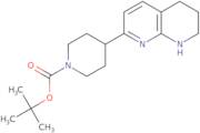 tert-Butyl 4-(5,6,7,8-tetrahydro-1,8-naphthyridin-2-yl)piperidine-1-carboxylate