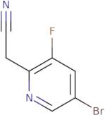 2-(5-Bromo-3-fluoropyridin-2-yl)acetonitrile