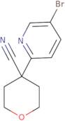 4-(5-Bromopyridin-2-yl)oxane-4-carbonitrile