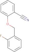 2-[(2-Fluorophenyl)methoxy]benzonitrile