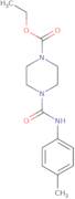 ethyl 4-(N-(4-methylphenyl)carbamoyl)piperazinecarboxylate