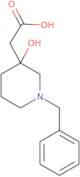 2-(1-Benzyl-3-hydroxypiperidin-3-yl)acetic acid