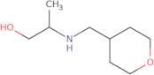 2-[(Oxan-4-ylmethyl)amino]propan-1-ol