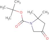 tert-Butyl 2,2-dimethyl-4-oxopyrrolidine-1-carboxylate