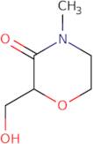 2-(Hydroxymethyl)-4-methylmorpholin-3-one