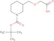 2-({1-[(tert-Butoxy)carbonyl]piperidin-3-yl}methoxy)acetic acid