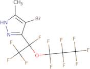 4-Bromo-5-methyl-3-[1,2,2,2-tetrafluoro-1-(1,1,2,2,3,3,3-heptafluoropropoxy)ethyl]-1H-pyrazole