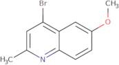 4-Bromo-6-methoxy-2-methylquinoline